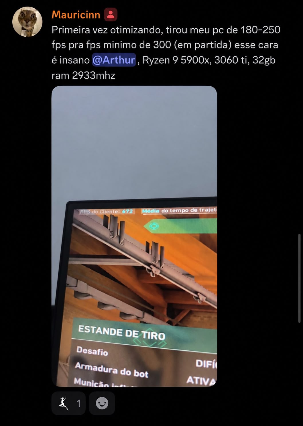 Feedback de Mauricinn
