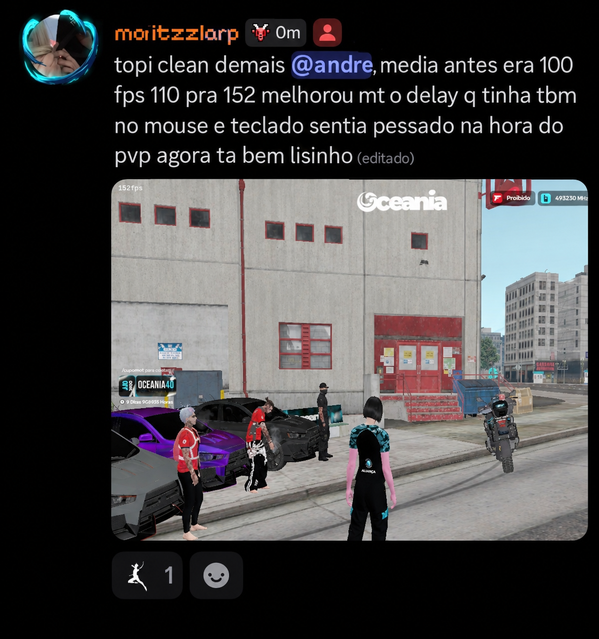 Feedback de moritzzlarp